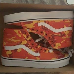 Brand New Camo High Top Vans